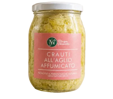 Crauti all’Aglio Affumicato Maison Fermentée — Crauti Fermentati con Aglio Affumicato