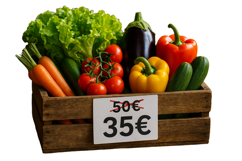 Cassetta anticrisi - prodotti freschi a prezzo speciale