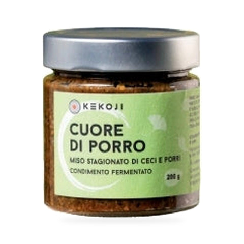 Cuore di Porro Kekoji — Miso Stagionato di Riso, Ceci e Porro