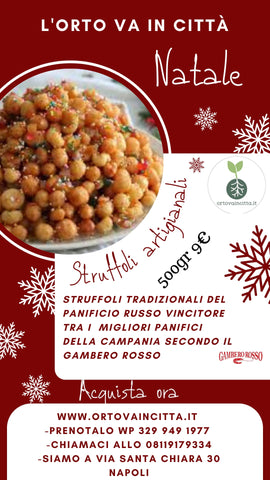 struffoli artigianali 500gr panificio russo vincitore gambero rosso