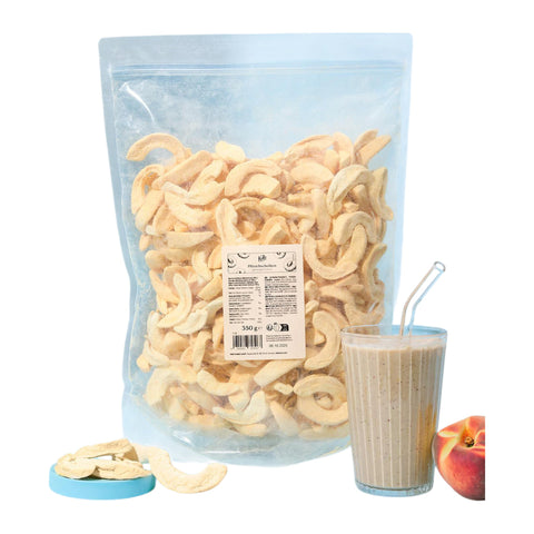 Pesche liofilizzato a fette