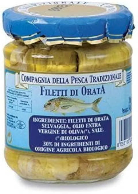 Sott'olii pesce compagnia tradizionale della pesca
