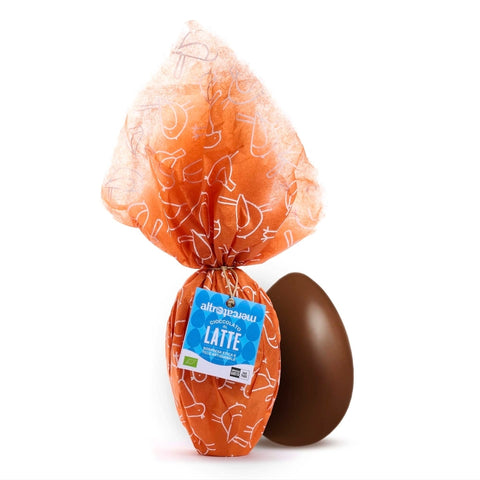 Uova cioccolato latte altromercato 200gr