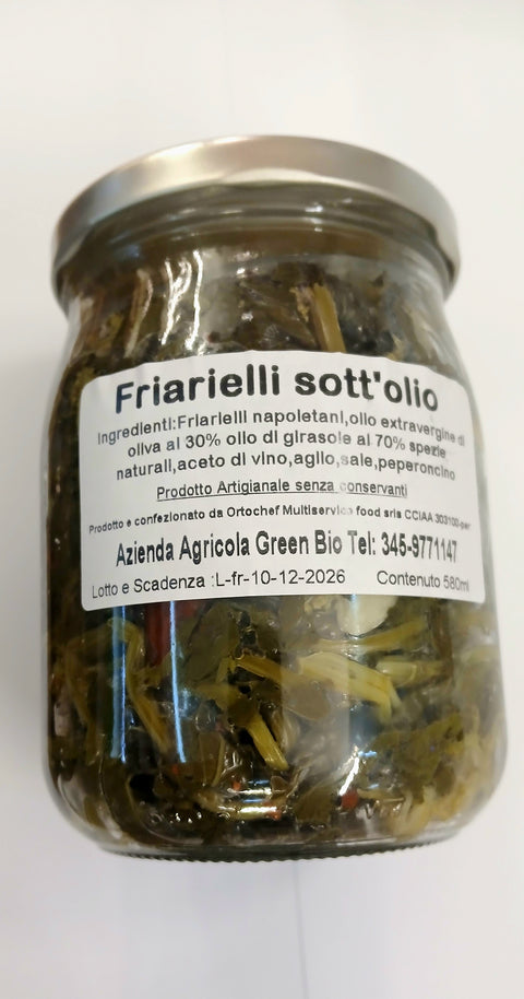Sott'olii di verdure e ortaggi pozzuoli