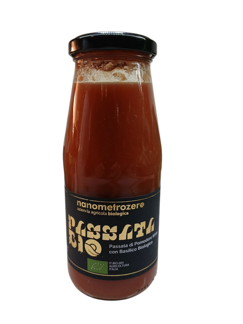Passata di pomodoro kiros e basilico