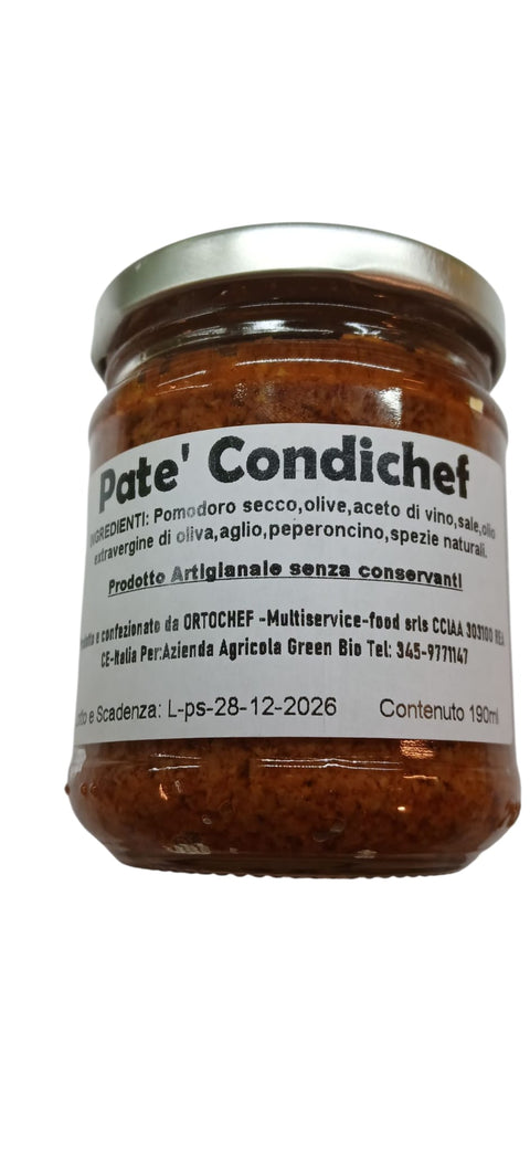 Patè di ortaggi e verdure pozzuoli