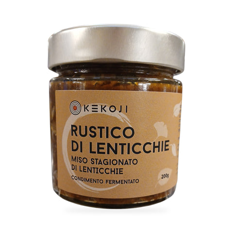 Rustico di miso stagionato di lenticchie kekoji