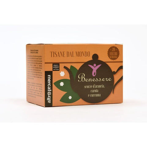 Tisane del commercio equo e solidale