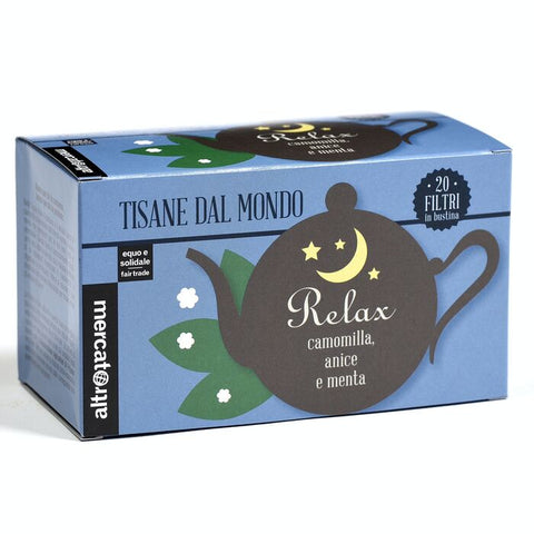 Tisane del commercio equo e solidale